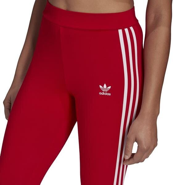 3 stripes tight adidas originals naiset red gn8076 hinta ja tiedot | Naisten urheiluvaatteet | hobbyhall.fi