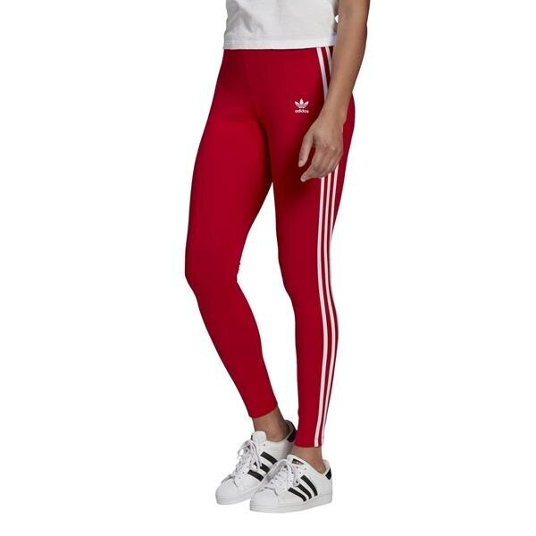 3 stripes tight adidas originals naiset red gn8076 hinta ja tiedot | Naisten urheiluvaatteet | hobbyhall.fi