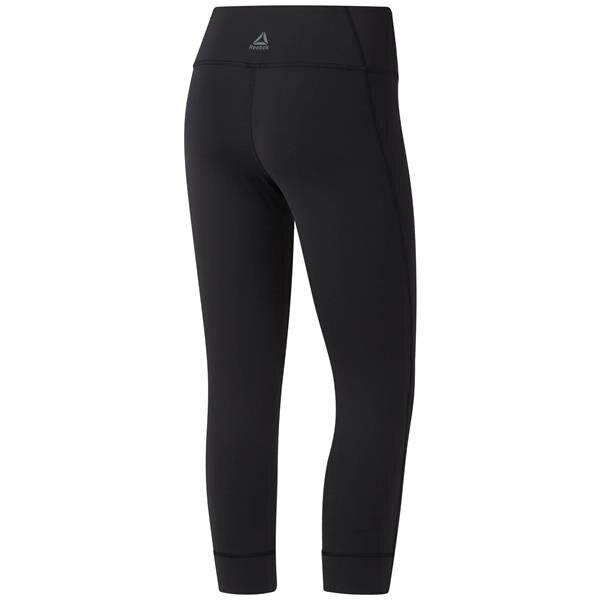 Os lux 3/4 tight 2.0 reebok naiset black dy8149 hinta ja tiedot | Naisten urheiluvaatteet | hobbyhall.fi