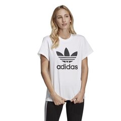 Boyfriend tee adidas originals naiset white dx2322 hinta ja tiedot | Naisten T-paidat | hobbyhall.fi