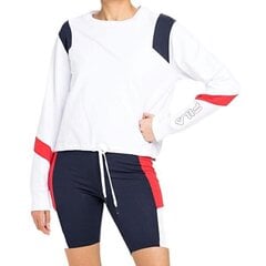 Pita cropped crew w fila naiset white 683442i17 hinta ja tiedot | Naisten hupparit, collegepaidat ja villapaidat | hobbyhall.fi