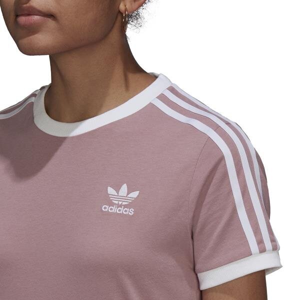 3 stripes tee adidas originals naiset pink hb9485 hinta ja tiedot | Naisten T-paidat | hobbyhall.fi