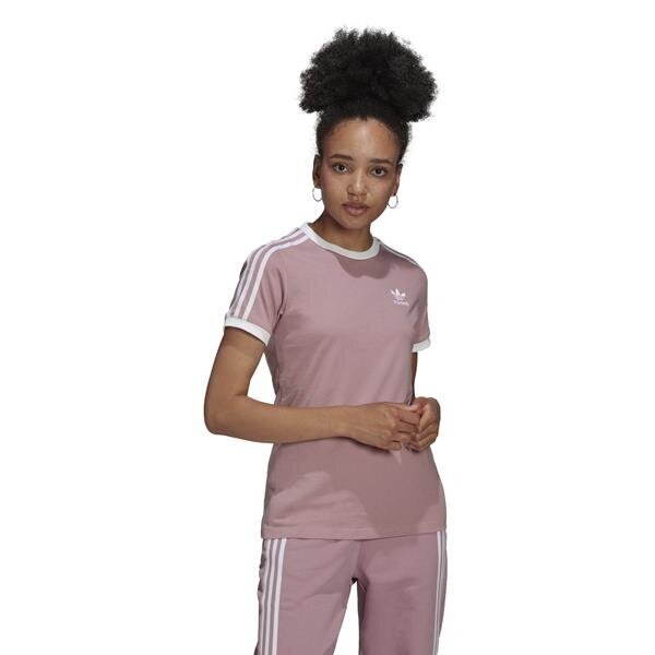 3 stripes tee adidas originals naiset pink hb9485 hinta ja tiedot | Naisten T-paidat | hobbyhall.fi