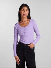 Naisten T-paita PCKITTE Slim Fit 17101437 Purple Rose hinta ja tiedot | Naisten T-paidat | hobbyhall.fi