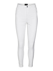 Naisten farkut VMSOPHIA Skinny Fit 10262685 Kirkas valkoinen hinta ja tiedot | Naisten farkut | hobbyhall.fi