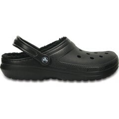 Naisten tossut Crocs™ Classic vuorattu Clog, musta hinta ja tiedot | Naisten sandaalit ja tossut | hobbyhall.fi