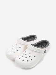 Naisten tossut Crocs™ Classic vuorattu puukenkä, valkoinen hinta ja tiedot | Naisten sandaalit ja tossut | hobbyhall.fi