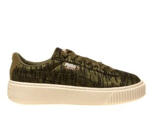 Basket platform vr wmns puma naiset green 36409201 hinta ja tiedot | Naisten urheilu- ja vapaa-ajan kengät | hobbyhall.fi