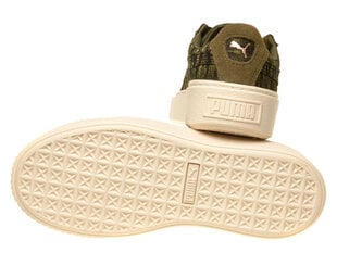 Basket platform vr wmns puma naiset green 36409201 hinta ja tiedot | Naisten urheilu- ja vapaa-ajan kengät | hobbyhall.fi