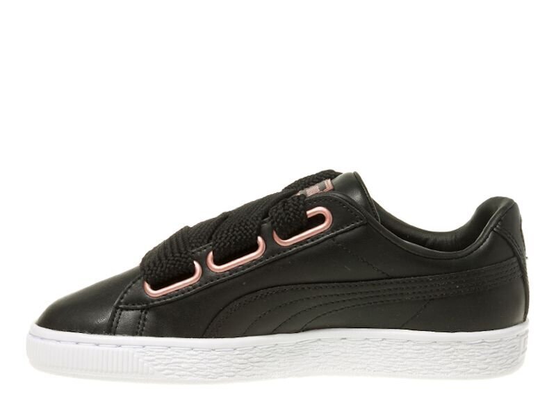 Basket heart leather wmns puma naiset black 36781702 hinta ja tiedot | Naisten urheilu- ja vapaa-ajan kengät | hobbyhall.fi