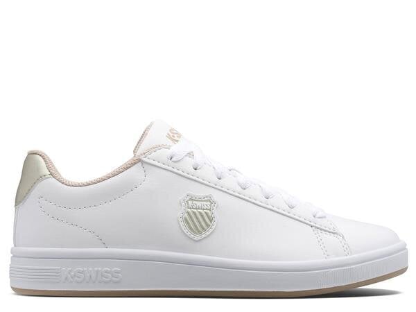 Court shield k-swiss naiset white 96599-997-m 96599-997-M hinta ja tiedot | Naisten urheilu- ja vapaa-ajan kengät | hobbyhall.fi