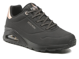 Uno skechers naiset black 155196bbk 155196BBK hinta ja tiedot | Naisten urheilu- ja vapaa-ajan kengät | hobbyhall.fi