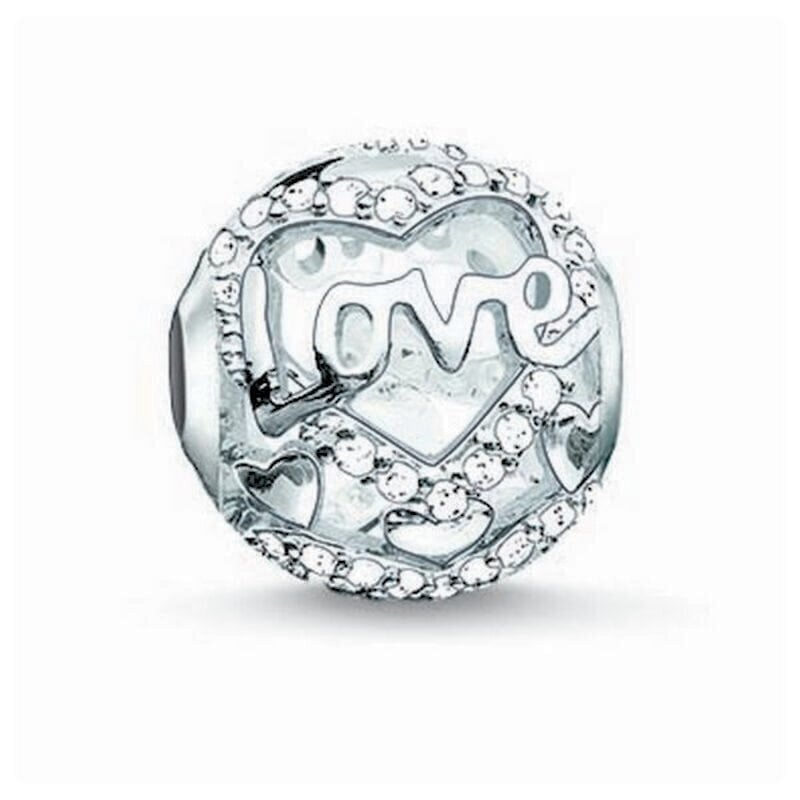 Hopeahelmi Thomas Sabo K017 hinta ja tiedot | Kaulakorut | hobbyhall.fi