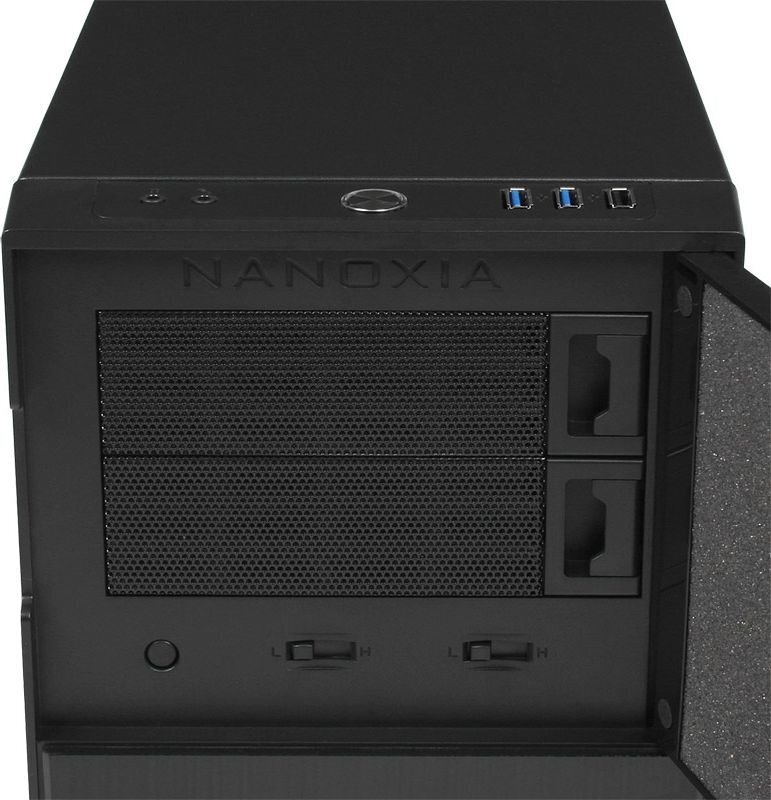Nanoxia Deep Silence 4 antracitas (600060450) hinta ja tiedot | Tietokonekotelot | hobbyhall.fi