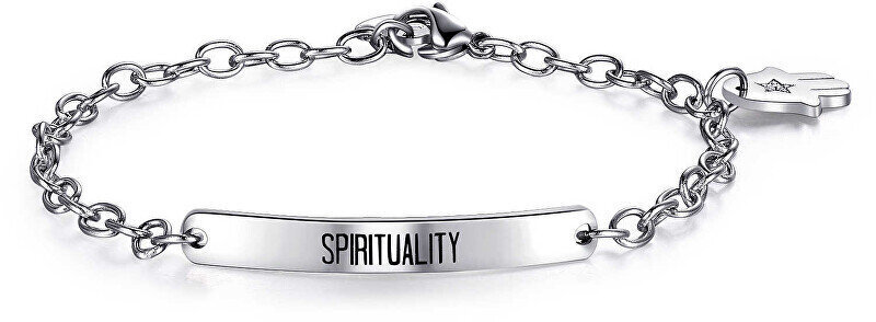 S`Agapõ Teräsrannekoru Happy Spirituality SHAF08 hinta ja tiedot | Rannekorut | hobbyhall.fi