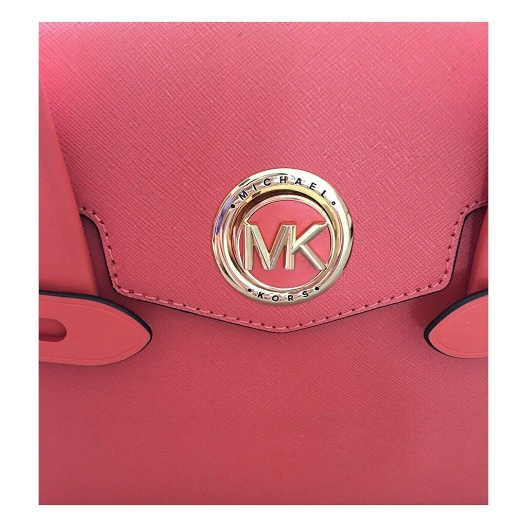 Naisten Käsilaukku Michael Kors 35S2GNMS8L-GRAPEFRUIT Pinkki (28 x 22 x 11 cm) S0365177 hinta ja tiedot | Naisten käsilaukut | hobbyhall.fi