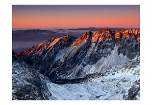 Valokuvatapetti - Beautiful sunrise in the Rocky Mountains 200x154 cm hinta ja tiedot | Valokuvatapetit | hobbyhall.fi