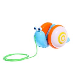 Interaktiivinen etana Halpix Snail Pull Along Toy hinta ja tiedot | Vauvan lelut | hobbyhall.fi