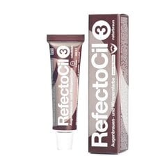 refectocil gel henna 3, ruskea hinta ja tiedot | Kulmavärit ja kulmakynät | hobbyhall.fi