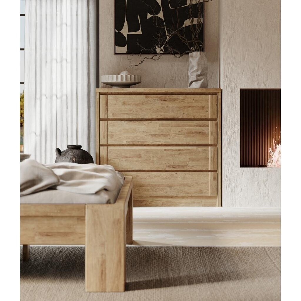 Dresser Olivia Timo, 105x99x46 cm, ruskea hinta ja tiedot | Lipastot | hobbyhall.fi