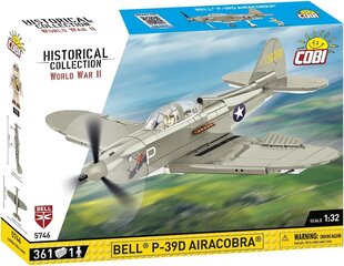 Cobi HC WWII BELL P-39D Airacobra 361 luokka 5746 hinta ja tiedot | LEGOT ja rakennuslelut | hobbyhall.fi