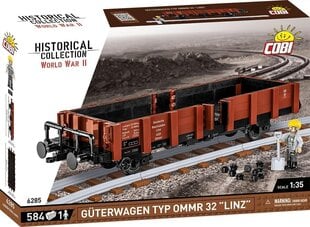 Cobi TRAINS Guterwagen tyyppi OMMR 32 Linz 584kl 6285 hinta ja tiedot | LEGOT ja rakennuslelut | hobbyhall.fi