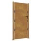 vidaXL Puutarhaportti 105x205 cm corten teräs hinta ja tiedot | Aidat ja tarvikkeet | hobbyhall.fi