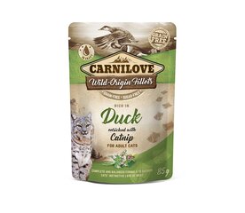 Carnilove Duck Catnip, 85g x 12 hinta ja tiedot | Kissanruoka | hobbyhall.fi