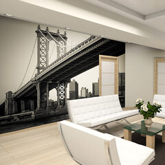 Valokuvatapetti - Manhattan Bridge, New York 200x154 cm hinta ja tiedot | Valokuvatapetit | hobbyhall.fi