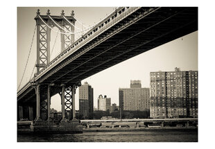 Valokuvatapetti - Manhattan Bridge, New York 200x154 cm hinta ja tiedot | Valokuvatapetit | hobbyhall.fi