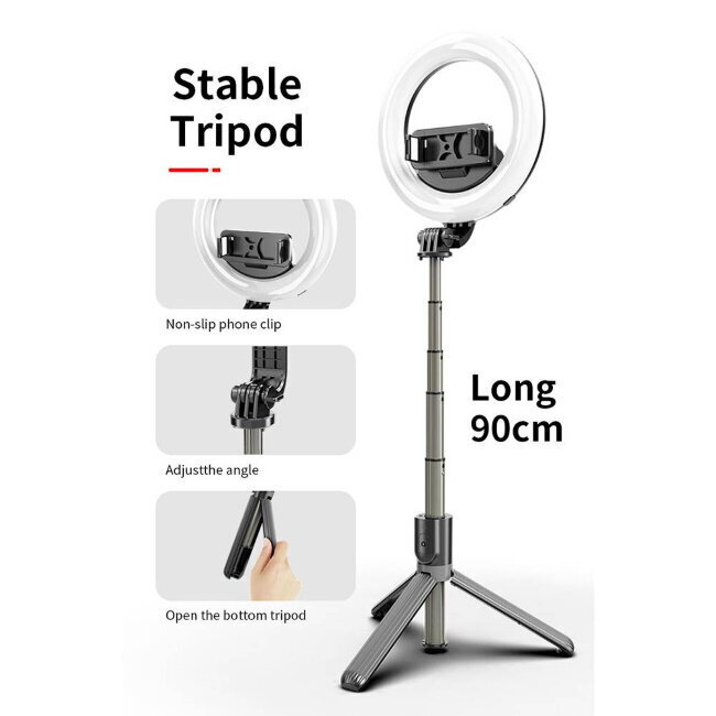 Riff L07 Professional Selfie Stick hinta ja tiedot | Selfie-tikut ja -telineet | hobbyhall.fi