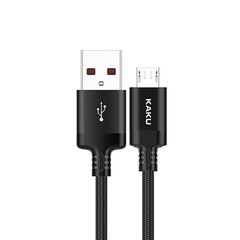 iKaku KSC-283 Lataus- ja datakaapeli Micro USB 1 metri musta hinta ja tiedot | Puhelinkaapelit | hobbyhall.fi