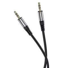 iKaku KSC-892 LIANYI AUX Audiokaapeli 3,5 mm - 3,5 mm Jack 1 m musta hinta ja tiedot | Puhelinkaapelit | hobbyhall.fi