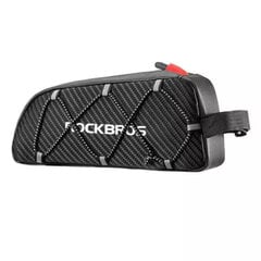 Pyörälaukku RockBros 039BK Top Front Frame, 1l, 22x10x5,5cm, musta hinta ja tiedot | ROCKBROS Urheilu ja vapaa-aika | hobbyhall.fi