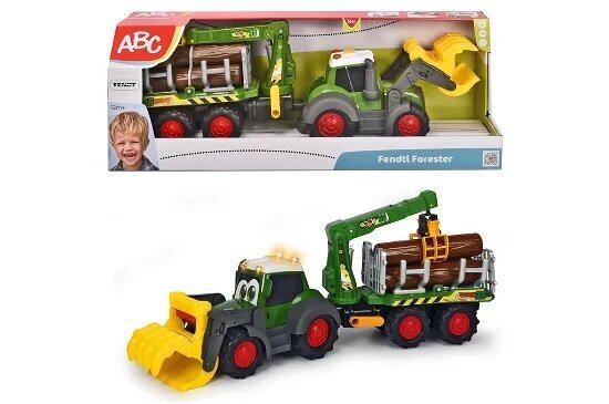 Simba ABC Fendt Forester tr. 65cm valo/ääni 411-9001 hinta ja tiedot | Poikien lelut | hobbyhall.fi