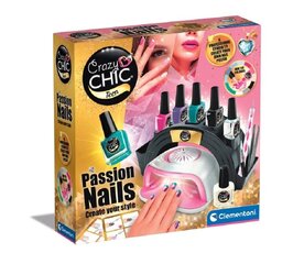 Clementoni Crazy Chic Nail Salon 50852 hinta ja tiedot | Lasten ja äitiysajan kosmetiikka | hobbyhall.fi