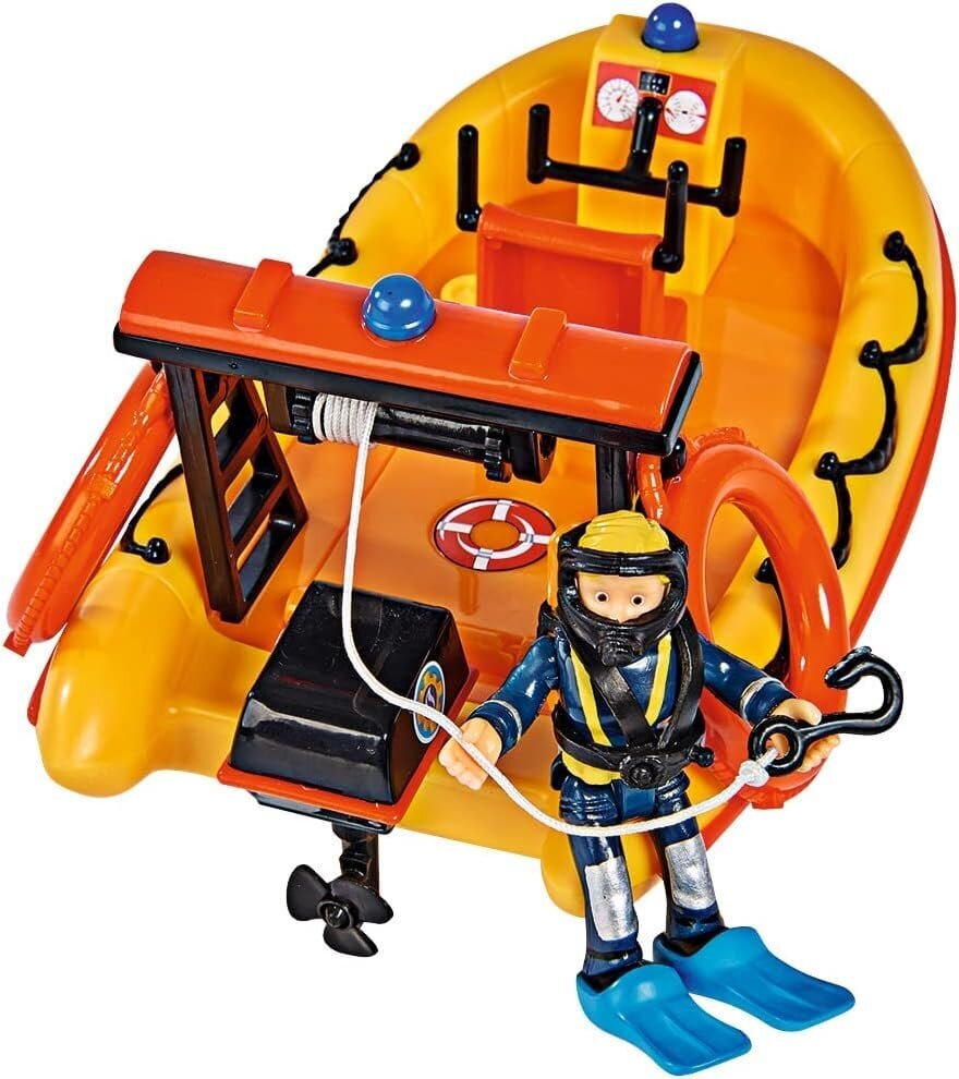 Simba Fireman Sam Lodz Neptune kuvasta versio 2 925-2571 hinta ja tiedot | Poikien lelut | hobbyhall.fi