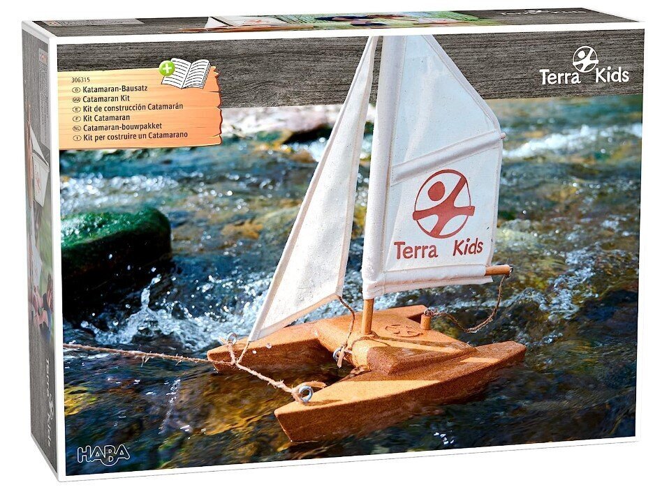 Haba Terra Kids -katamaraanirakennussetti hinta ja tiedot | Kehittävät lelut | hobbyhall.fi