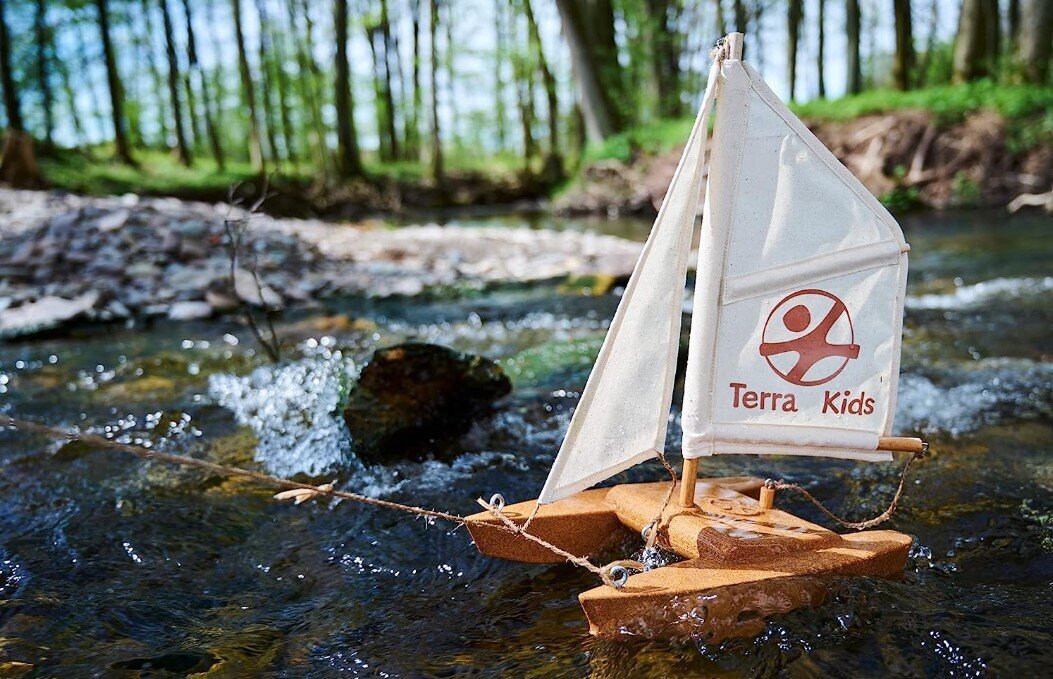 Haba Terra Kids -katamaraanirakennussetti hinta ja tiedot | Kehittävät lelut | hobbyhall.fi