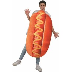 Aikuisten Hot Dog -asu hinta ja tiedot | Naamiaisasut | hobbyhall.fi