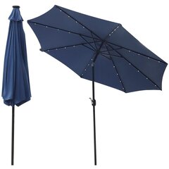 Sateenvarjo Saska Garden, sininen hinta ja tiedot | Aurinkovarjot ja markiisit | hobbyhall.fi