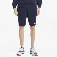 Puma Shortsit Ess Shorts 10'' Peacoat Blue 586709 06 hinta ja tiedot | Miesten urheiluvaatteet | hobbyhall.fi