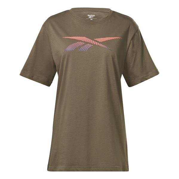 Ri logo tee reebok miehet brown hr9030 hinta ja tiedot | Miesten T-paidat | hobbyhall.fi