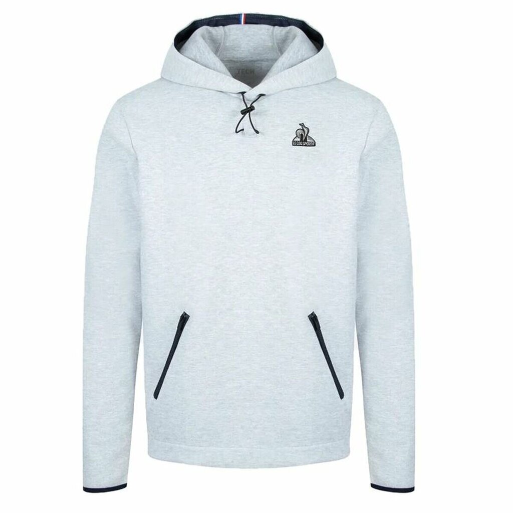 Le coq sportif Tech miesten huppari, harmaa hinta ja tiedot | Miesten puserot ja hupparit | hobbyhall.fi