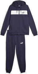 Puma Verryttelypuku Fz Panel Tracksuit White Blue 675022 26 675022 26/XL hinta ja tiedot | Miesten urheiluvaatteet | hobbyhall.fi