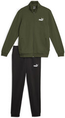 Puma Verryttelypuku Clean Sweat Suit Black Green 585841 31 585841 31/XS hinta ja tiedot | Miesten urheiluvaatteet | hobbyhall.fi