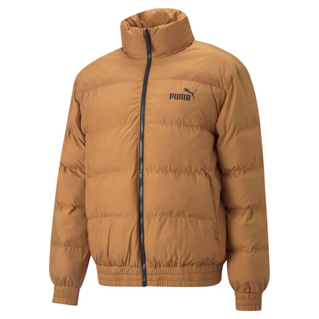 Ess+ polyball puffer puma miehet brown 84934574 84934574 hinta ja tiedot | Miesten urheiluvaatteet | hobbyhall.fi