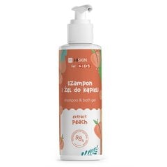 Lasten shampoo ja suihkugeeli HiSkin Papaja, 280 ml hinta ja tiedot | Lasten ja äitiysajan kosmetiikka | hobbyhall.fi