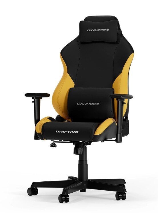 Pelituoli DXRacer Drifting L, musta/keltainen hinta ja tiedot | Toimistotuolit | hobbyhall.fi