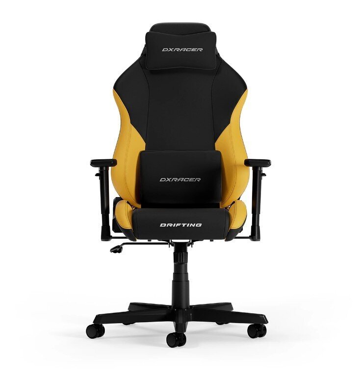 Pelituoli DXRacer Drifting L, musta/keltainen hinta ja tiedot | Toimistotuolit | hobbyhall.fi